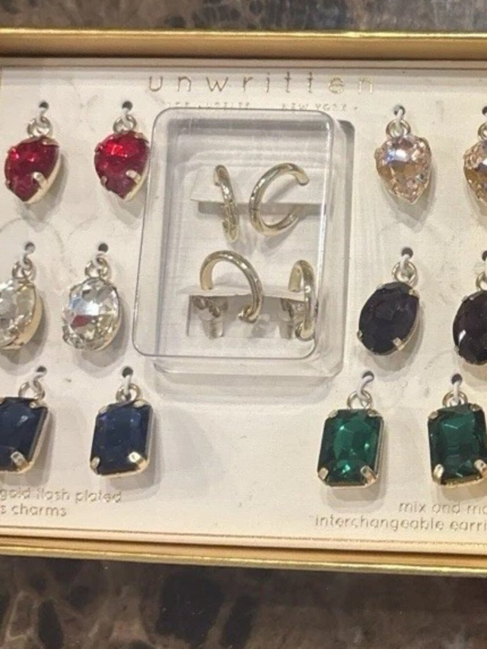 Earrings w/Charms